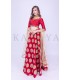 kazoya brocade readymade lengha