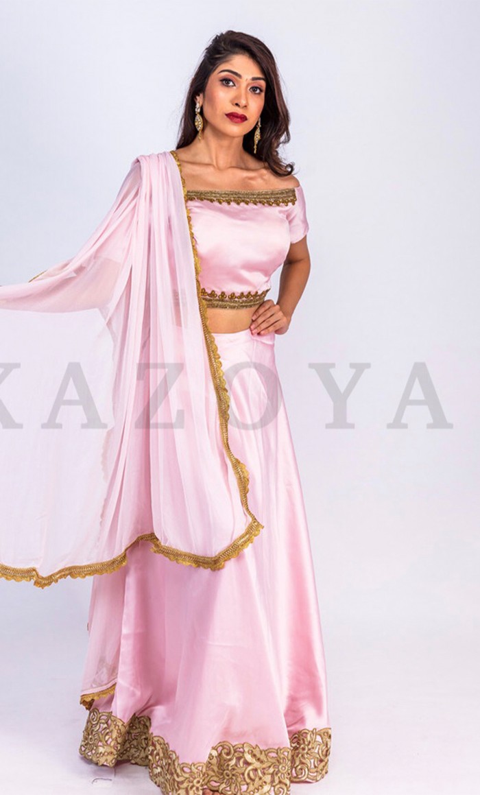 Kazoya off shoulder Lengha