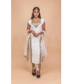 Kazoya Georgette Straight Cut Churidar Suit