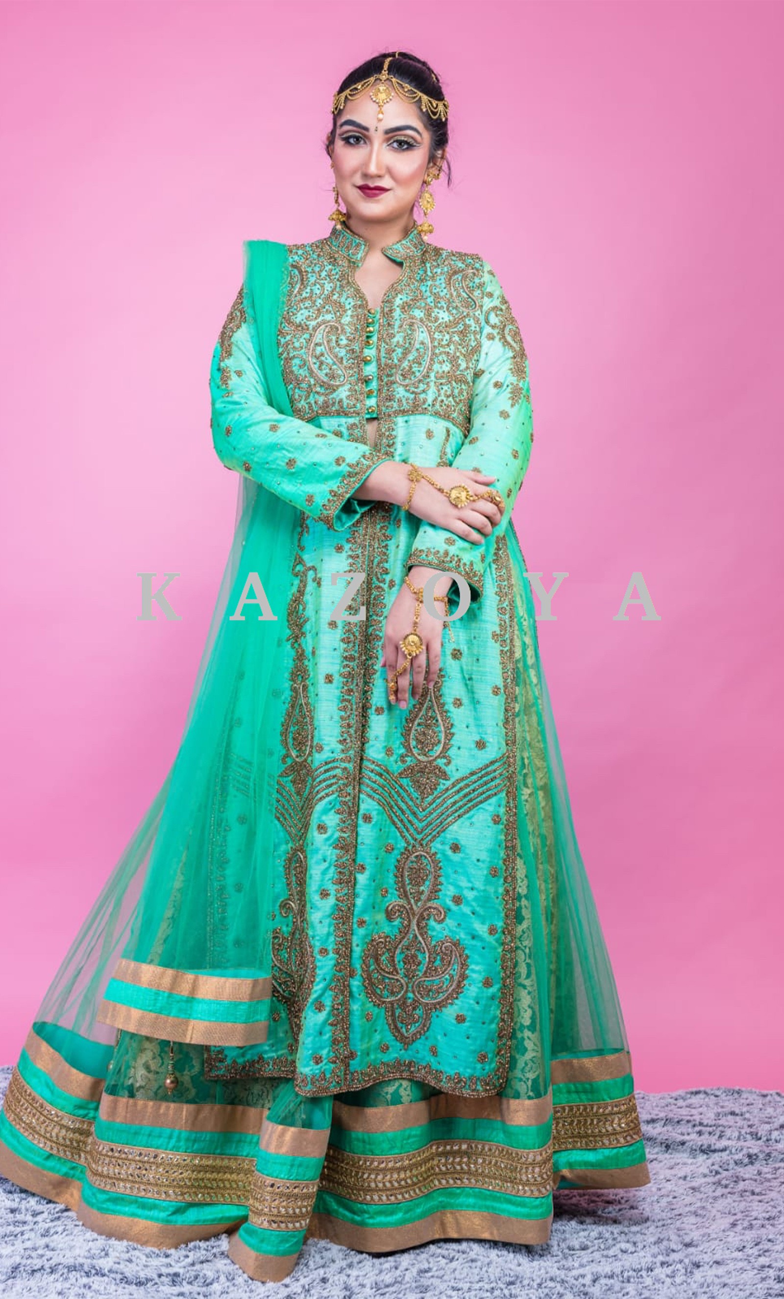Green lengha outlet