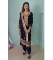 Kazoya Chiffon Straight Cut  Suit