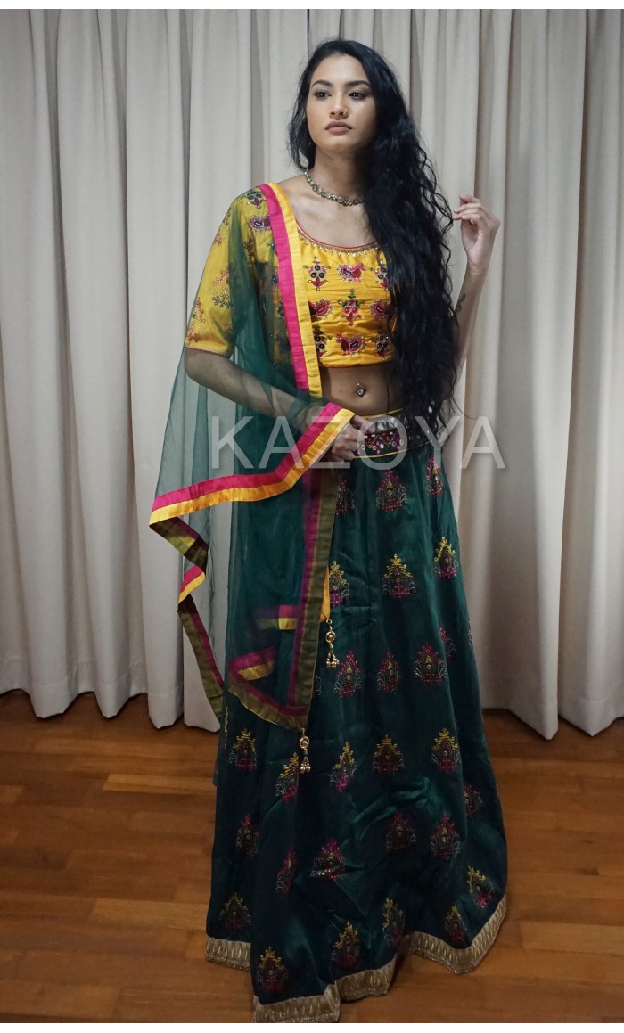 Kazoya Readymade Designer Lengha Choli