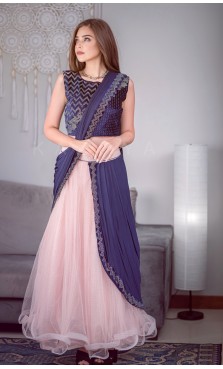 Kazoya Lengha Saree